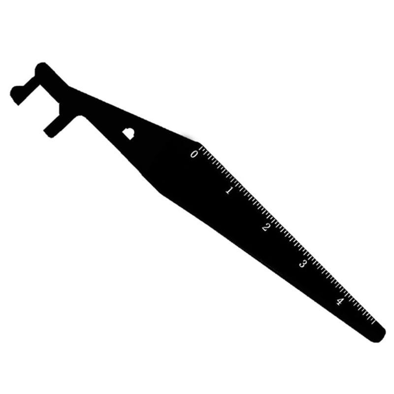 Compact Multi Tool Pry Bar Keychain Stainless Steel EDC Crowbar Opener 3