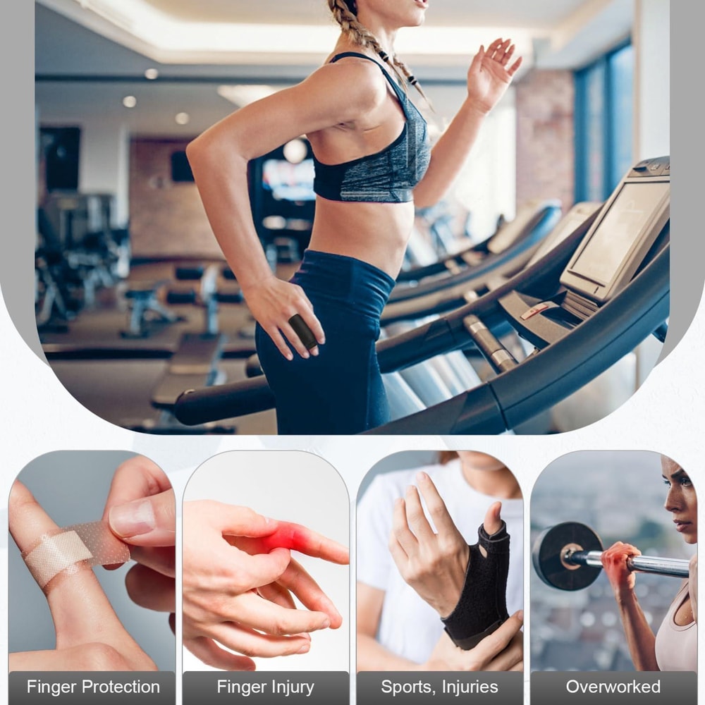 Hot Cold Finger Protector Sleeve For Pain Relief Reusable Gel Compression Wrap 5