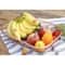 Stainless Steel Fruit and Vegetable Washing and Draining Basket Rectangular Kitchen Storage Colander