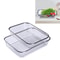 Stainless Steel Fruit and Vegetable Washing and Draining Basket Rectangular Kitchen Storage Colander