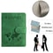 RFID Blocking Travel Wallet Passport Holder With Card Slots Magnetic Closure 2