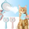 Pet Spray Massage Comb For Cats Anti Static Grooming Brush 0
