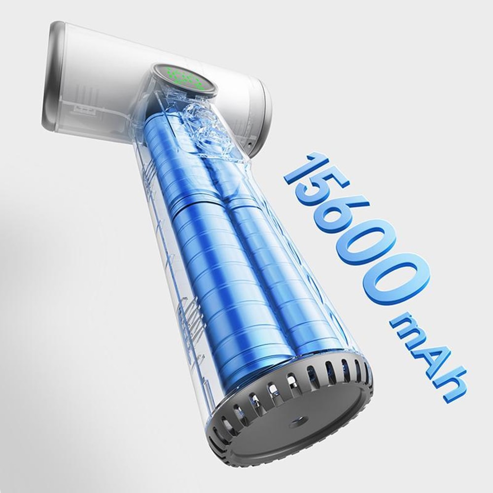 Cordless Wireless Hair Dryer With 30000 RPM Motor Adjustable Heat Airflow 6