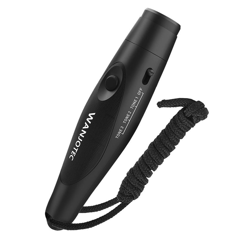 Electronic Whistle With Push Button Adjustable Volume Tone For Coaching And Safety 1