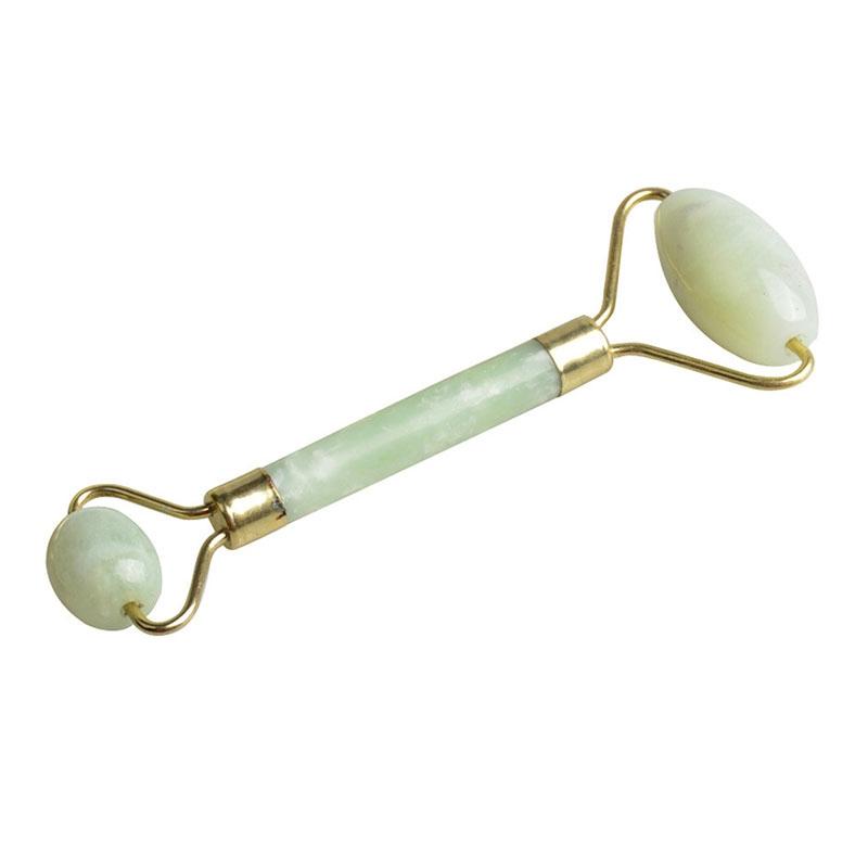 Double Jade Facial Roller Stick For Face Massage And Puffy Eye Care 5