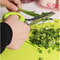 Herb Scissors Kitchen Herb Cutter for Basil Rosemary & Scallions