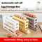 2pcsAutomatic Rolling Egg Holder Organizer For Fridge With 4 Layer Stackable Egg Tray 2