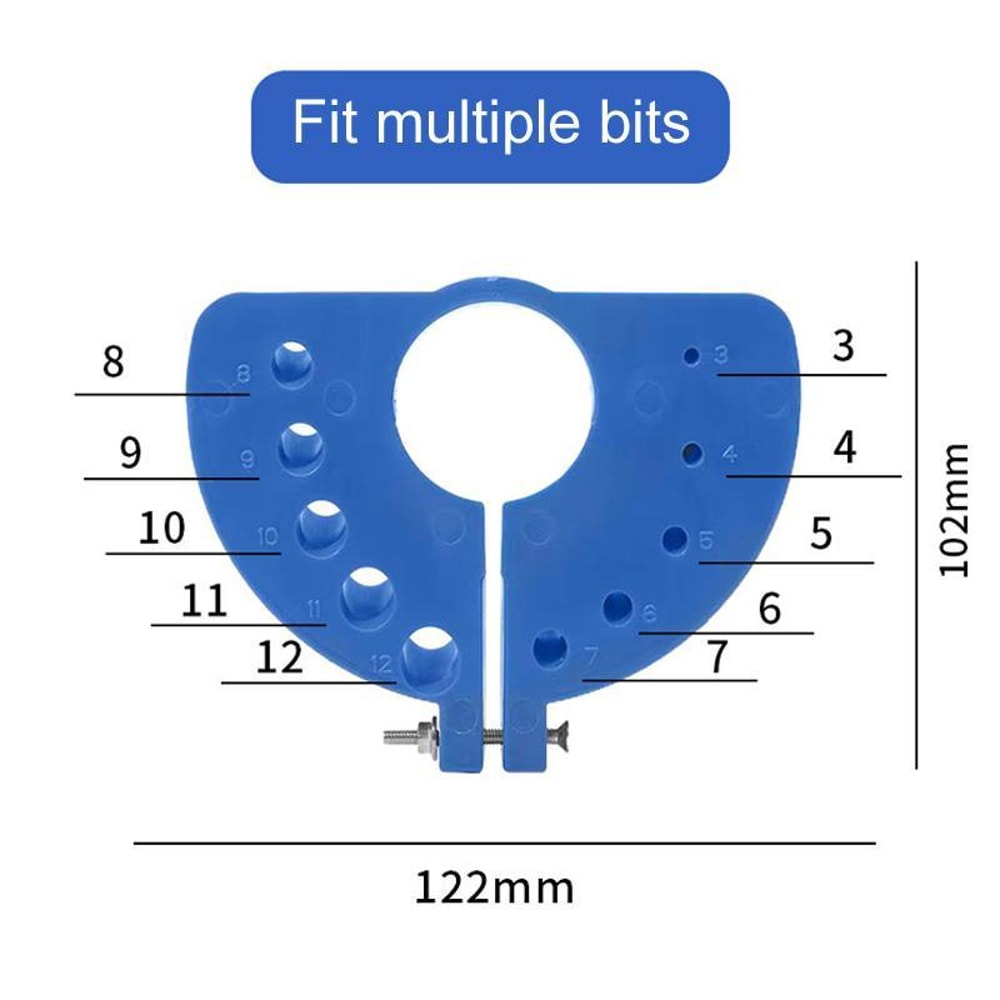 MultiAngle Drill Bit Sharpener Attachment Portable Drill Bit Grinder Guide Tool For Precision Shar 2