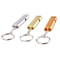 Aluminum Survival Whistle With Key Ring Loud Double Tube Emergency Safety Whistle For Kids Outdoor 0