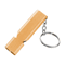 Aluminum Survival Whistle With Key Ring Loud Double Tube Emergency Safety Whistle For Kids Outdoor 5