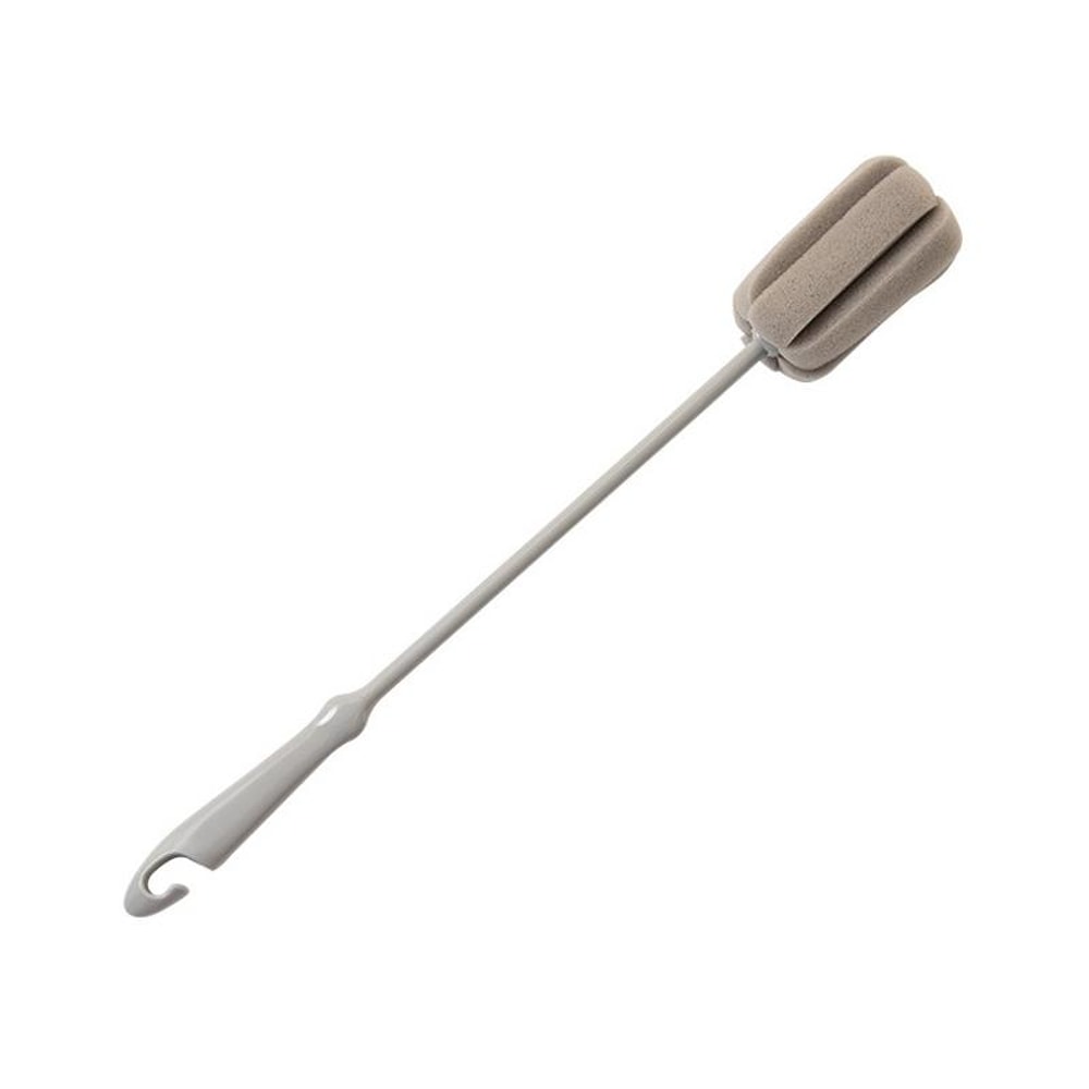 Long Handle Bottle and Cup Cleaning Brush with Sponge Head Insulated Cup and Baby Bottle Cleaner