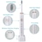 IPX7 Waterproof Sonic Electric Toothbrush With 8 Brush Heads And 5 Modes 3