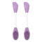 Dual Head Silicone Face Mask Brush Set For Clean Mask Application 12