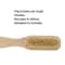 Wooden Foot Scrubber with Pumice Stone and Bristle Brush