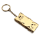 Triple Tube Survival Whistle Stainless Steel Emergency Safety Signal Keychain 5