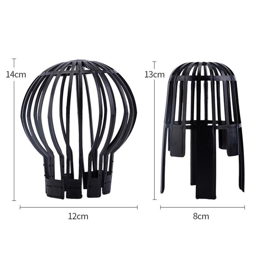 Roof Gutter Guard Cover With Drain Filter Stopper For Leaves And Debris Protection 1