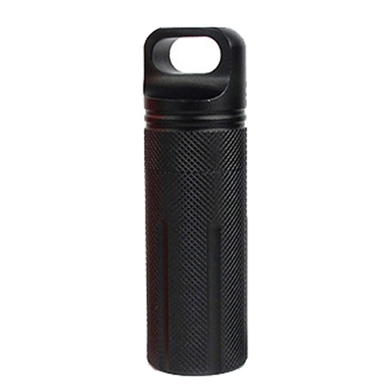 Waterproof Aluminum EDC Capsule Canister Portable Survival Storage 1