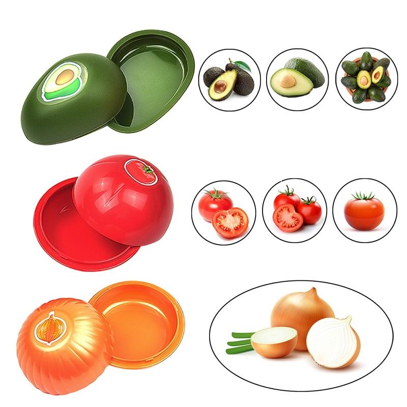 Fruit Vegetable Shaped Refrigerator Crisper Storage Boxes Plastic Food Organizer Containers For Fr 6