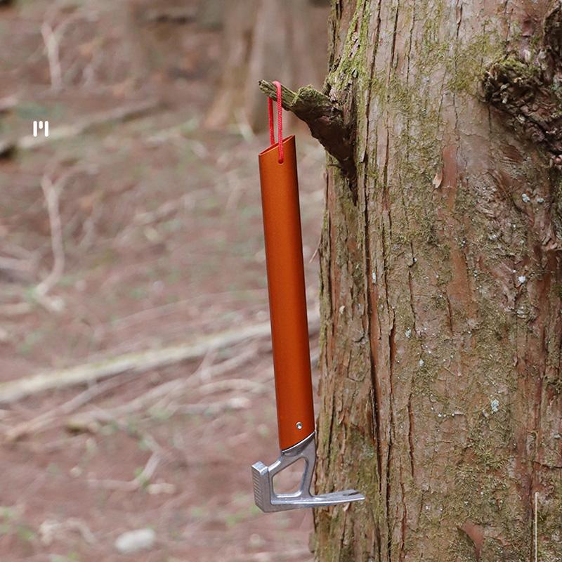 Lightweight Camping Hammer Tent Stake Mallet With Aluminum Alloy Handle 5