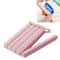 Pink Love Heart Snack Bag Clips, Plastic Food Storage Sealing Clips for Kitchen Snacks & Freshness