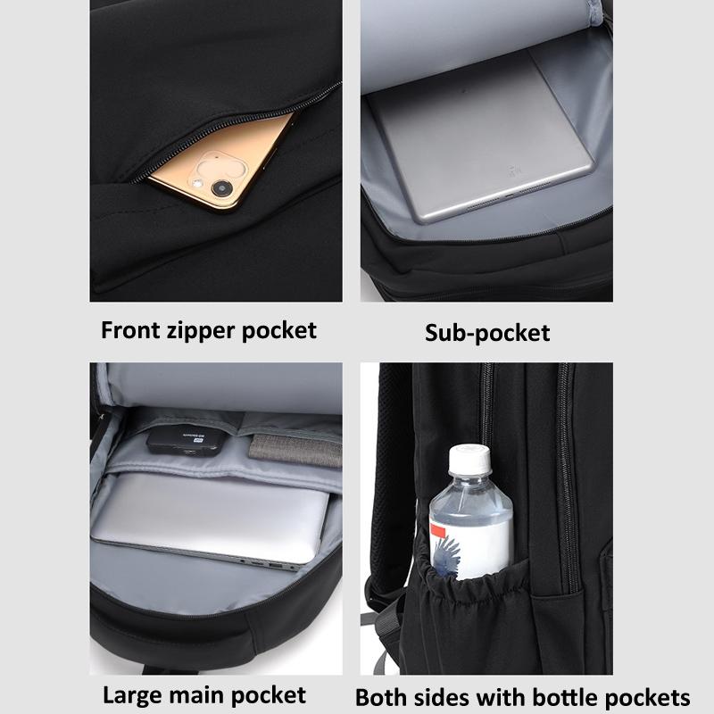 Minimalist Travel Backpack For Men Women Lightweight School Backpack With Laptop Storage 6