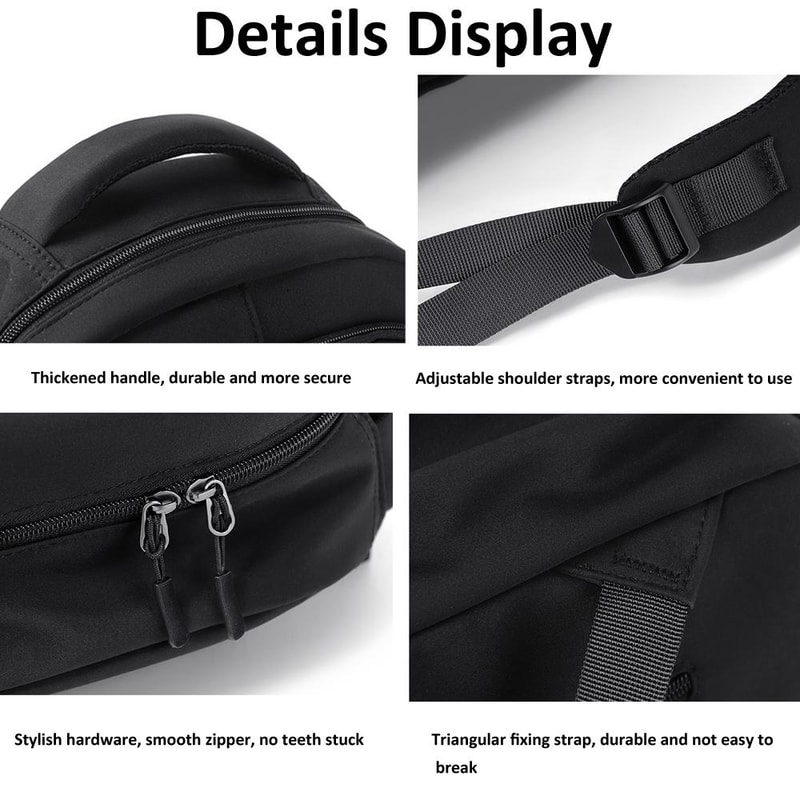 Minimalist Travel Backpack For Men Women Lightweight School Backpack With Laptop Storage 7