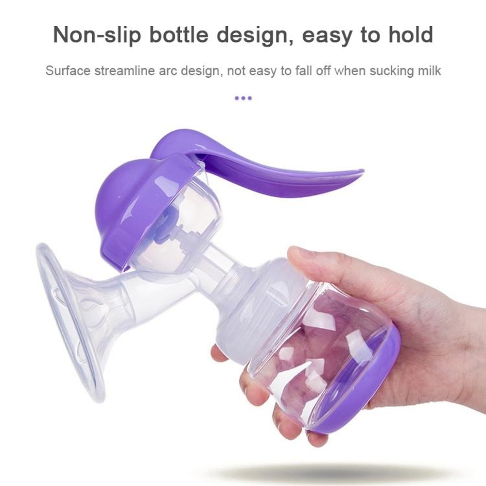 ComfortFlow Adjustable Manual Breast Pump With Gentle Massage Suction 9