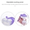 ComfortFlow Adjustable Manual Breast Pump With Gentle Massage Suction 3