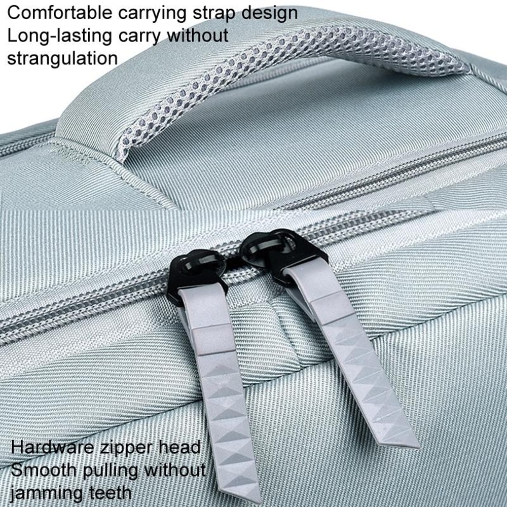 Large Capacity Travel Backpack With Laptop Shoe Compartment For Business And Weekend Trips 7