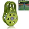 Aluminum Alloy Climbing Pulley For Rope Systems Lightweight Mountaineering Pulley Gear 2