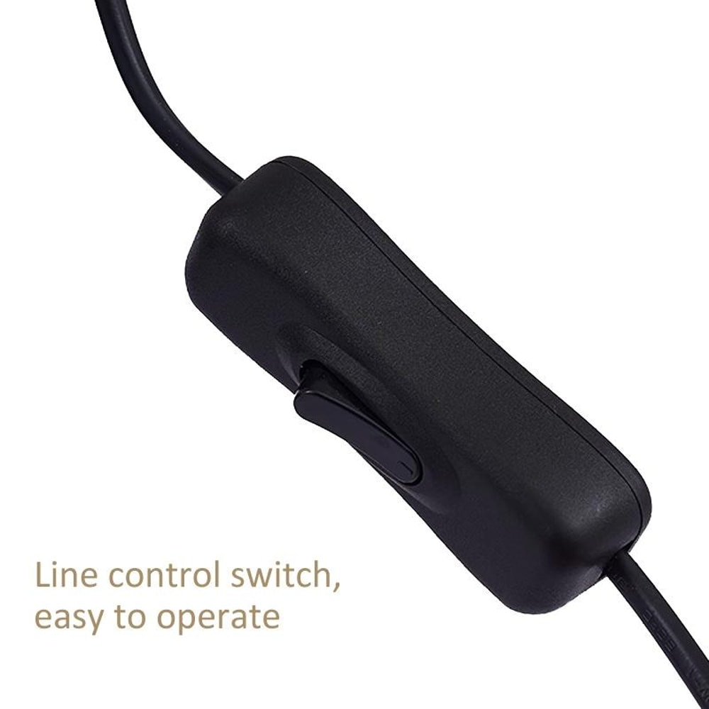 USB ClipOn LED Desk Lamp With Flexible Gooseneck Adjustable Brightness For Reading And Work 2