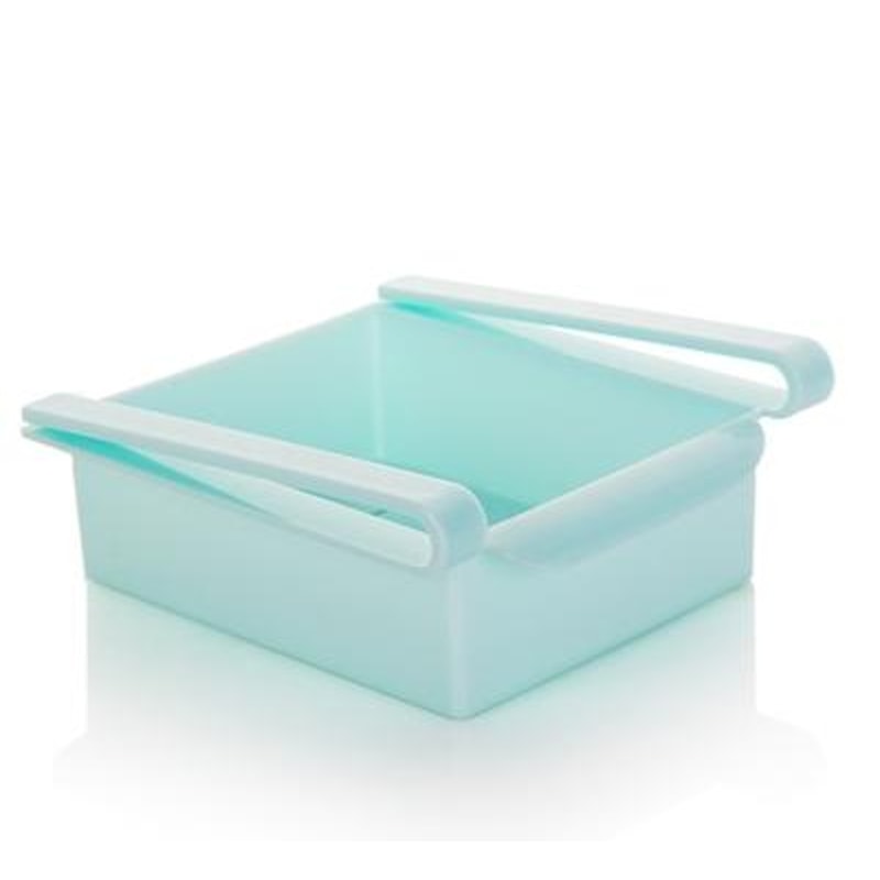 Multifunction Pull-Out Refrigerator Storage Rack & Fridge Freezer Drawer Organizer Shelf Holder