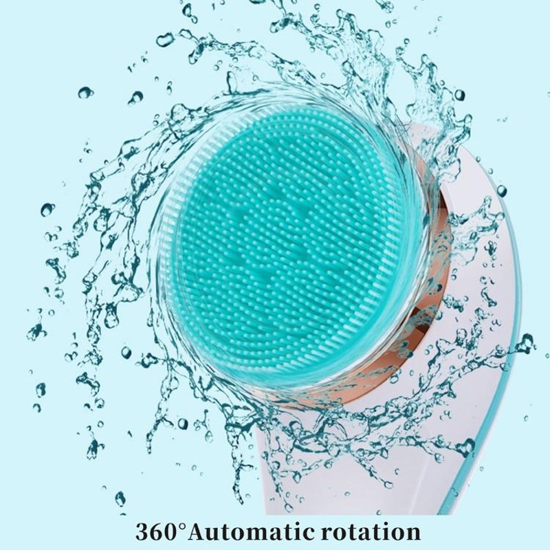 Electric Bath Massage Brush MultiFunction LongHandled Scrubbing Device 2