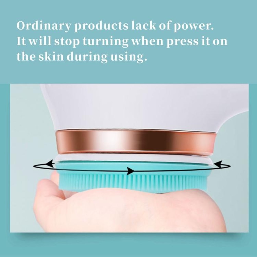 Electric Bath Massage Brush MultiFunction LongHandled Scrubbing Device 3