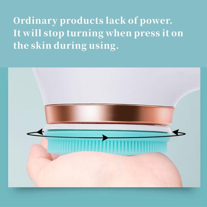 Electric Bath Massage Brush MultiFunction LongHandled Scrubbing Device 3