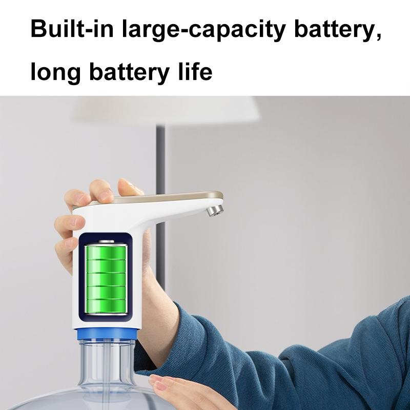 USB Rechargeable Electric Water Pump For Bottled Water Portable Automatic Water Dispenser 3