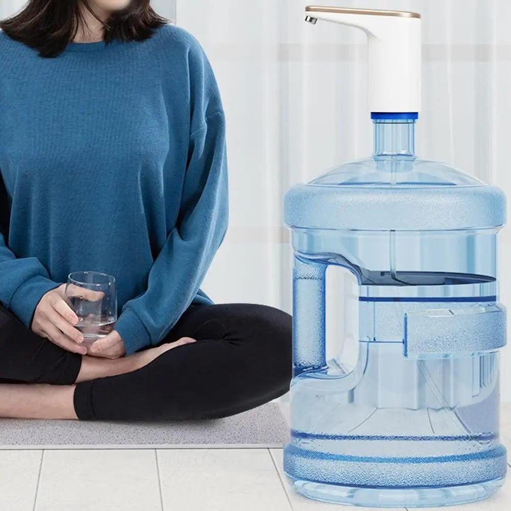 USB Rechargeable Electric Water Pump For Bottled Water Portable Automatic Water Dispenser 7