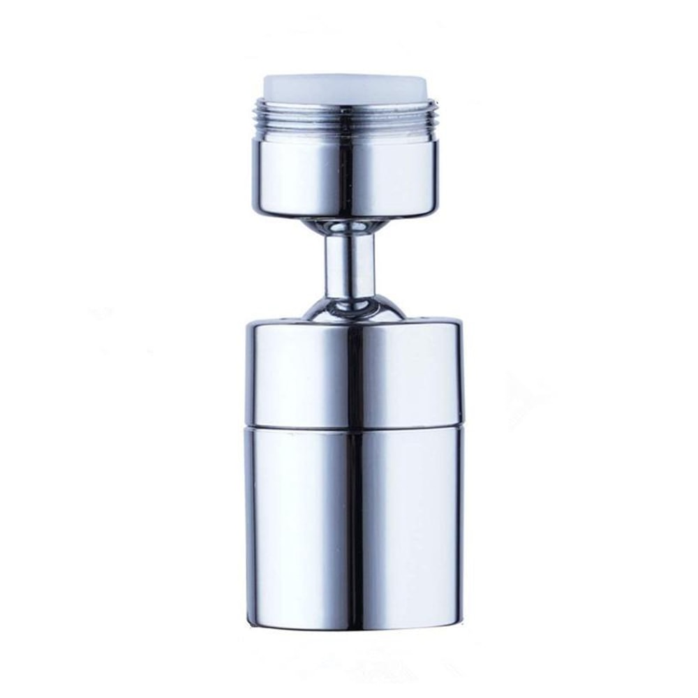 Dual Function Kitchen Faucet Aerator Bubbler Splash Proof Copper ABS Filter Nozzle