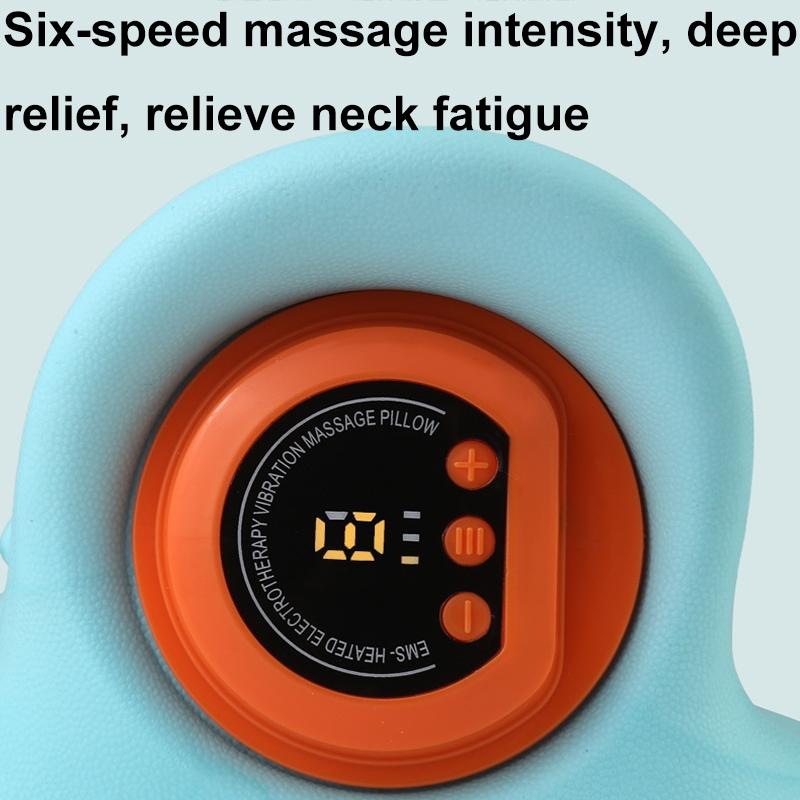 Smart EMS Neck Shoulder Massager With Heat For Deep Pain Relief 9