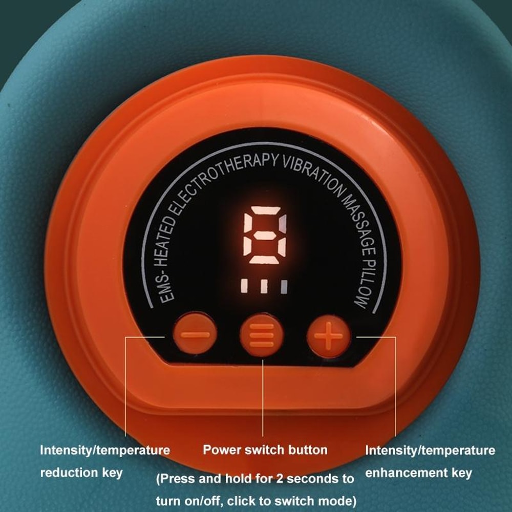 Smart EMS Neck Shoulder Massager With Heat For Deep Pain Relief 10