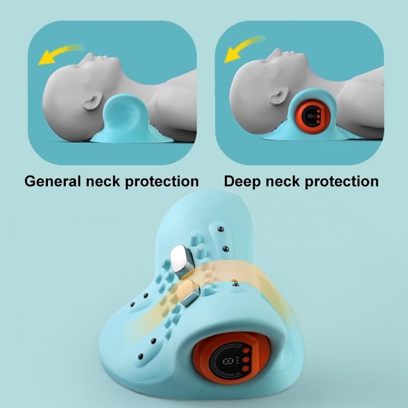 Smart EMS Neck Shoulder Massager With Heat For Deep Pain Relief 7