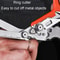Multifunctional Outdoor First Aid Scissors With Seatbelt Cutter Glass Breaker 6