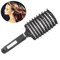 Curly Detangle Hair Brush For Salon Hairdressing Nylon Bristle Scalp Massage Comb Perfect For Women 8