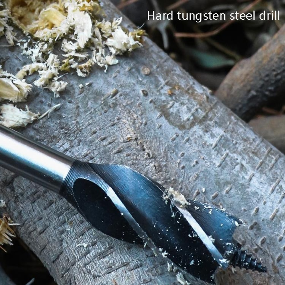 Steel Outdoor Survival Punch Drill Tool Set Durable Outdoor Survival Tool Hand Drill Bit For Bushc 7