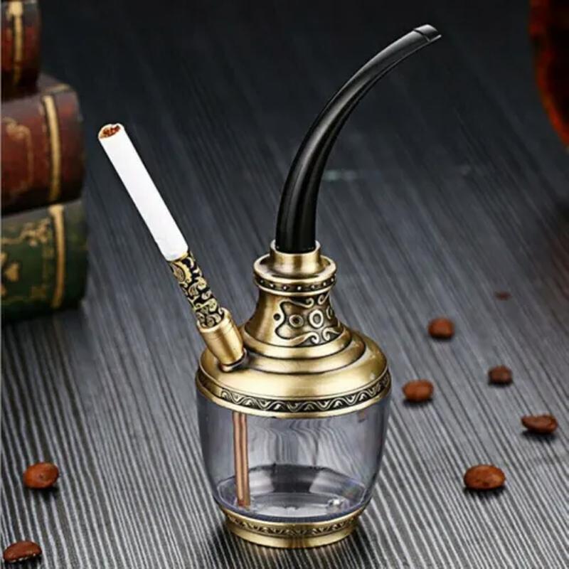 Portable Filtered Hookah Mini Set With Long Hose Dual Purpose Smoking Device 9
