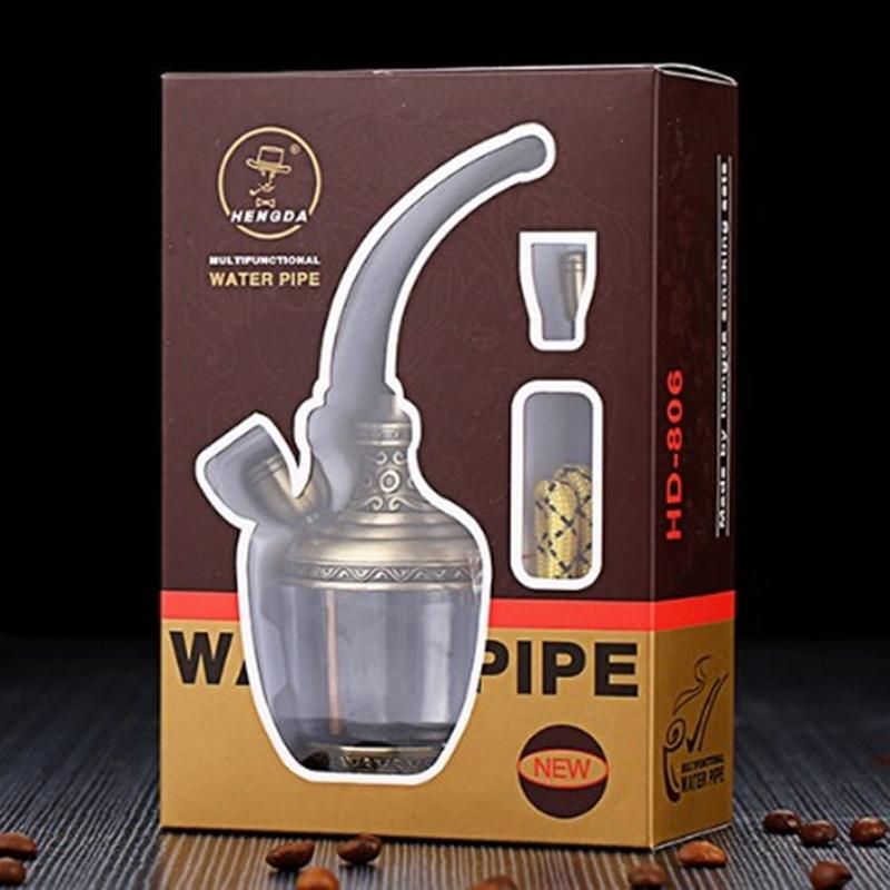 Portable Filtered Hookah Mini Set With Long Hose Dual Purpose Smoking Device 1