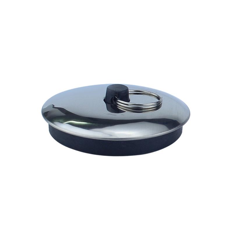 Rubber Sink & Bathtub Drain Stopper Plug Set Kitchen Bathroom Water Seal Plugs