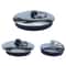 Rubber Sink & Bathtub Drain Stopper Plug Set Kitchen Bathroom Water Seal Plugs