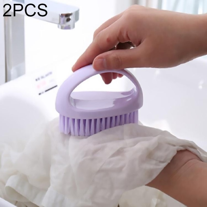 Soft Shoe Cleaning Brush and Laundry Cleaning Brush Set Multi Functional Bathroom Cleaning Brush