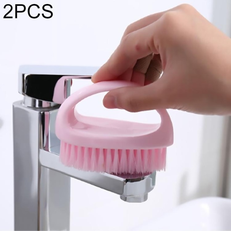 Soft Shoe Cleaning Brush and Laundry Cleaning Brush Set Multi Functional Bathroom Cleaning Brush